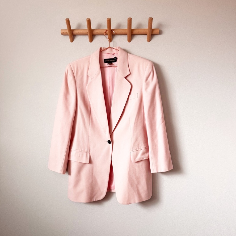 Classiques Entier Ballet Pink Wool Blazer